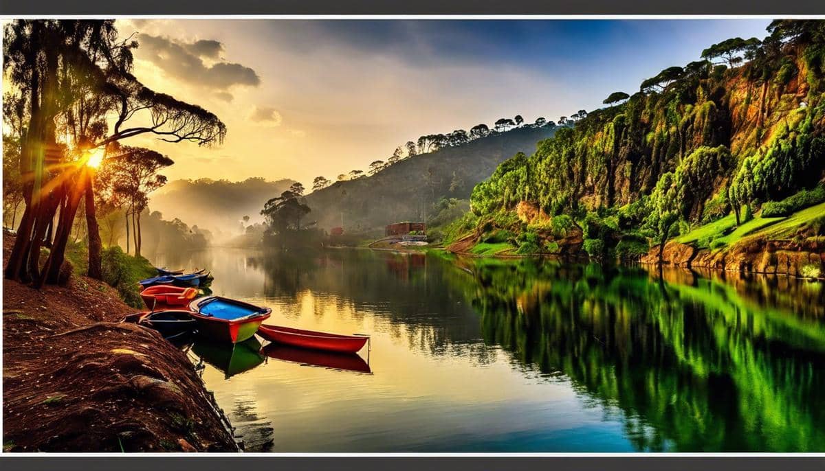 A picturesque view of Kodaikanal, showcasing its natural beauty and attractions.