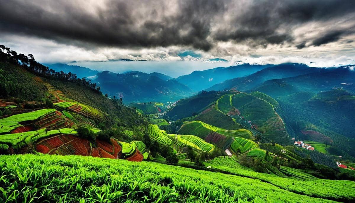 A picturesque view of Kodaikanal's scenic landscapes