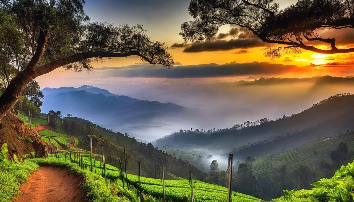 A scenic view of Kodaikanal, showcasing its tranquility and natural beauty